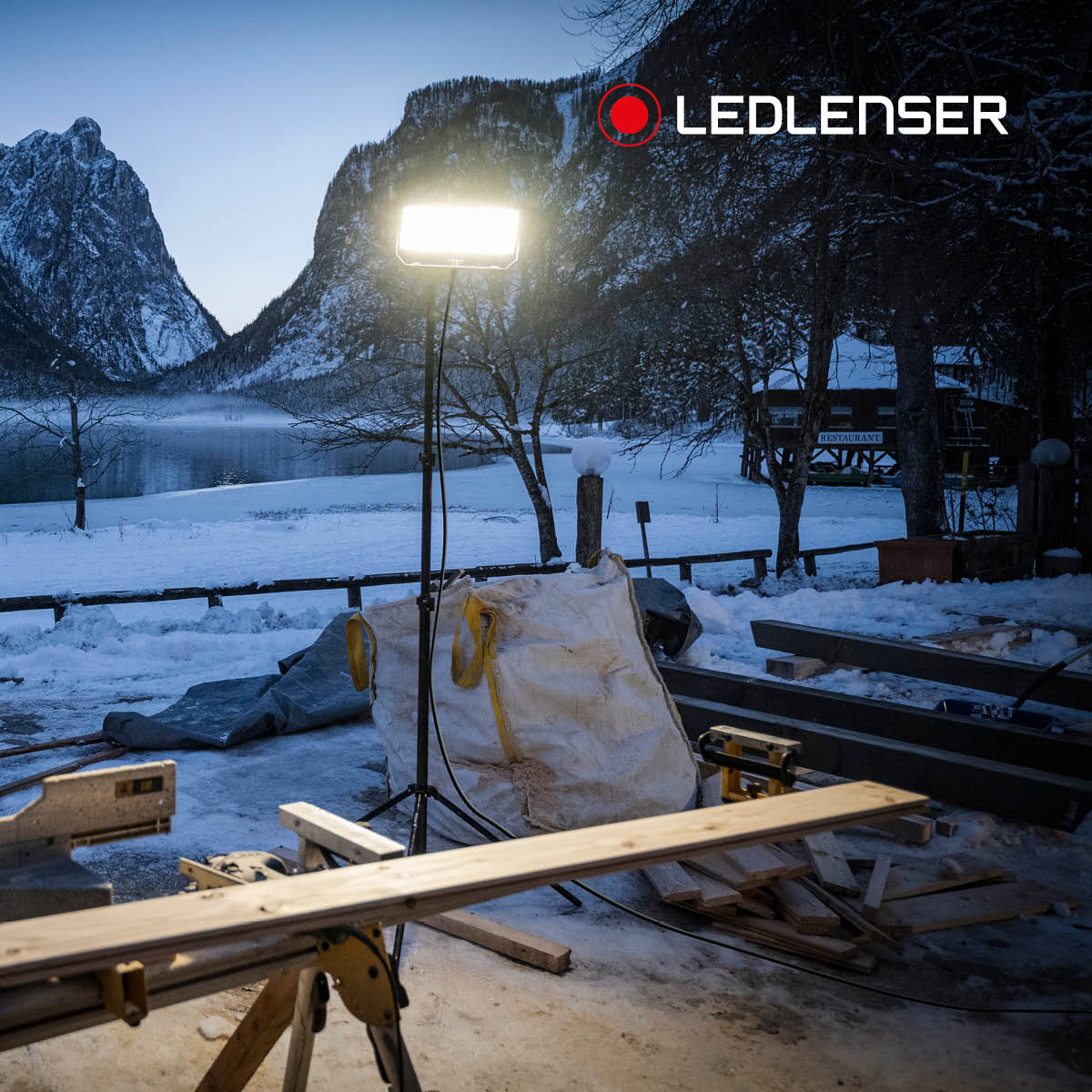 AF12C WORK Wired Area Flood Light, 8000 Lumens - Image 6