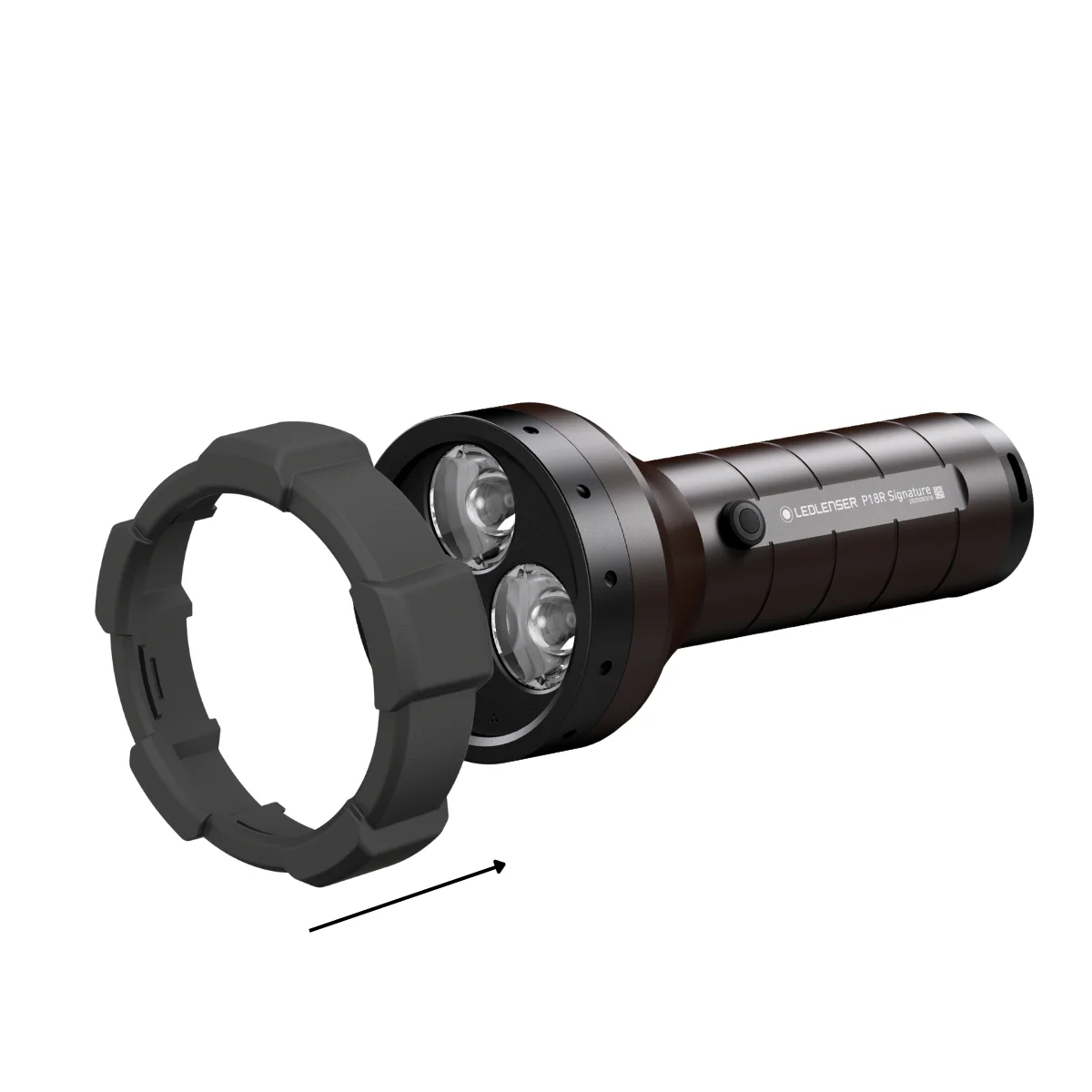 Anti-Roll Torch Protection Cap 85.5mm for P18R - Image 2