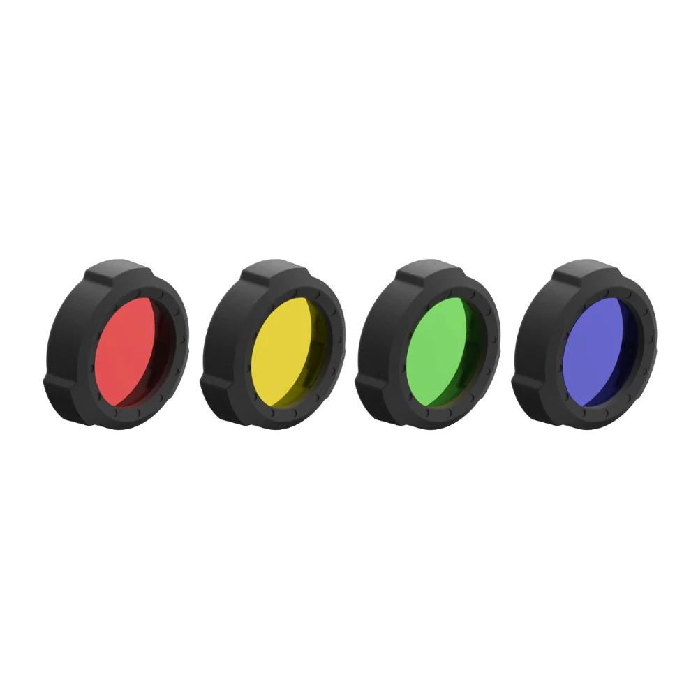 Head Torch Colour Filter Caps 32mm, Set of 4 - Image 3