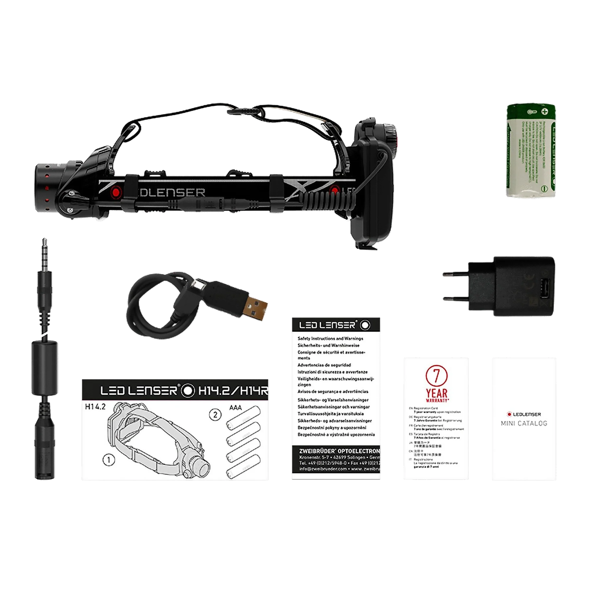 H14R.2 Rechargeable Head Torch, 1000 Lumens - Image 9
