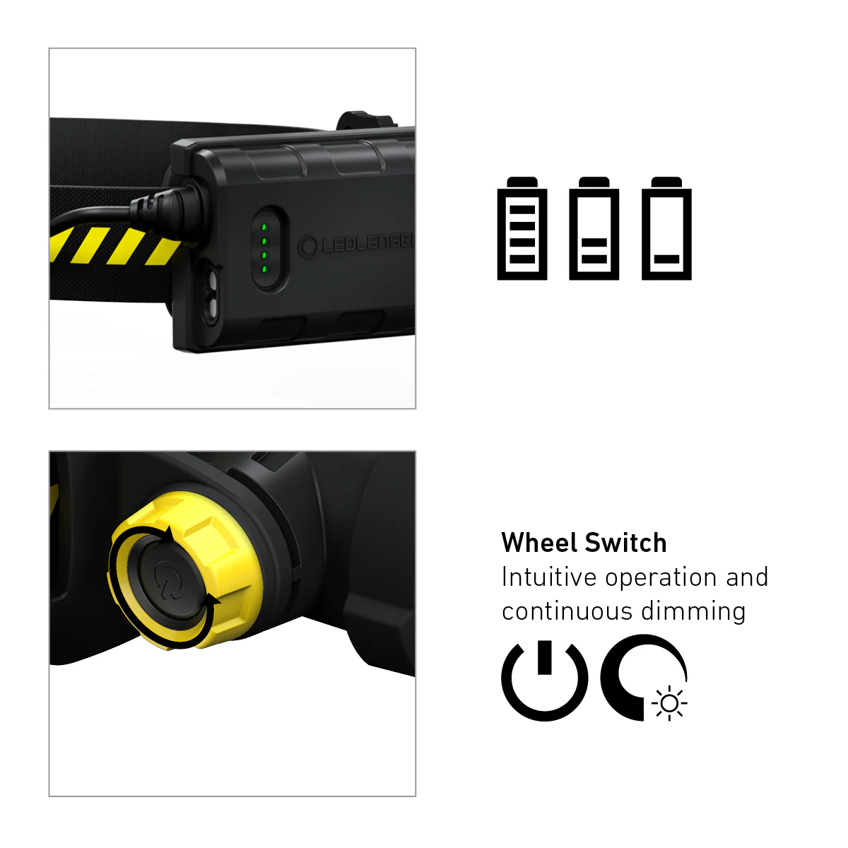 H5R Work Rechargeable Head Torch, 500 Lumens - Image 5