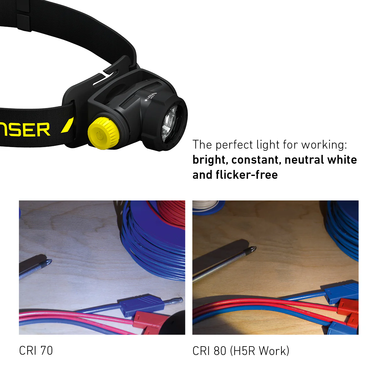 H5R Work Rechargeable Head Torch, 500 Lumens - Image 8