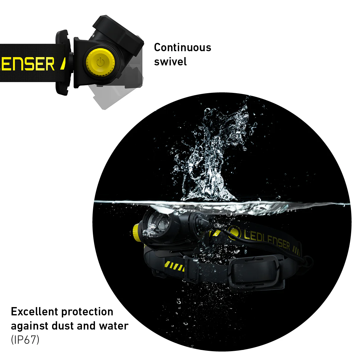 H5R Work Rechargeable Head Torch, 500 Lumens - Image 9