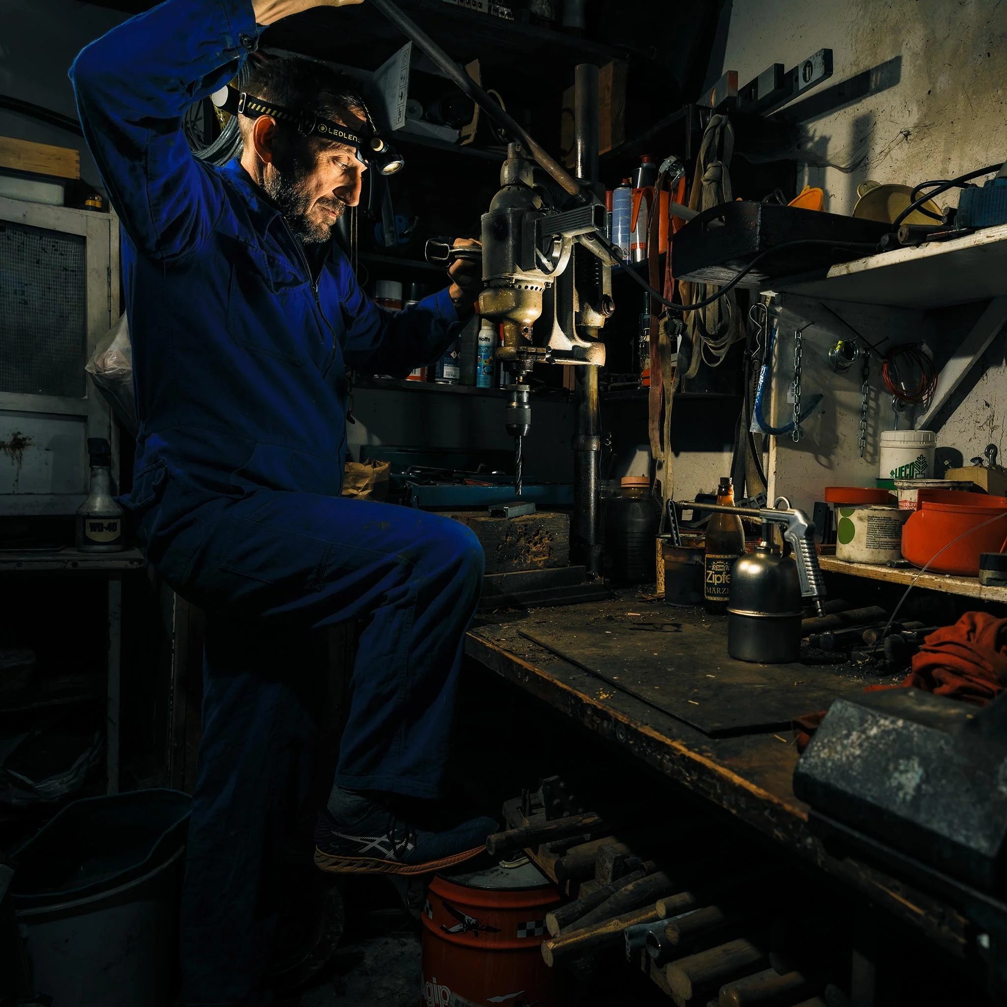 H7R Work Rechargeable Head Torch, 1000 Lumens - Image 3