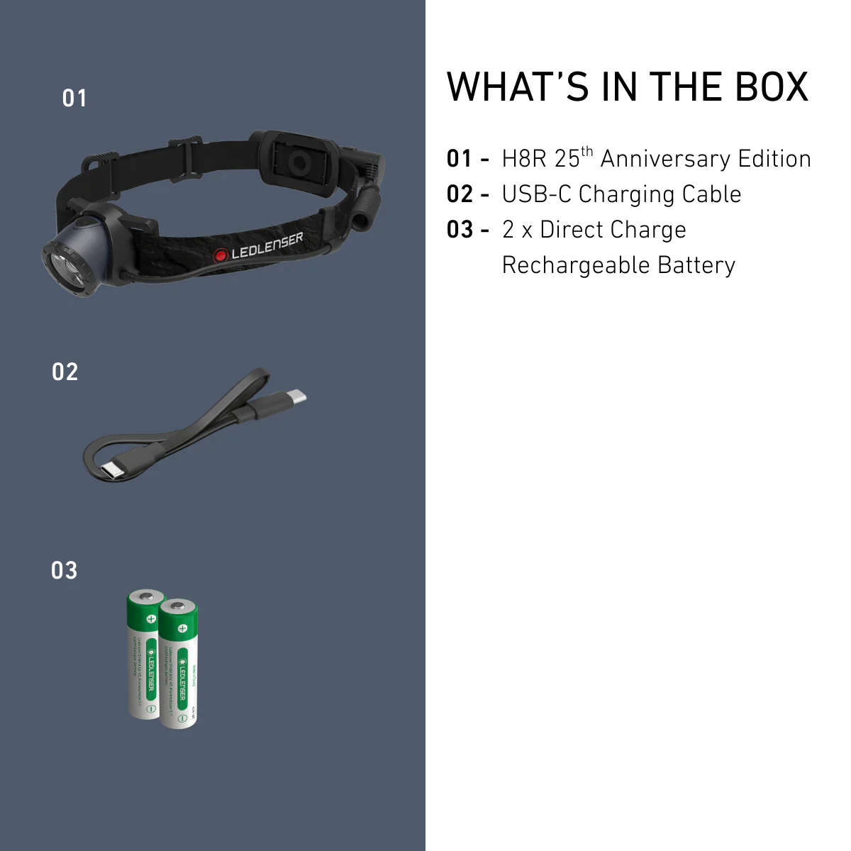 H8R 25th Anniversary Edition Rechargeable Head Torch 2026, 600 Lumens - Image 7