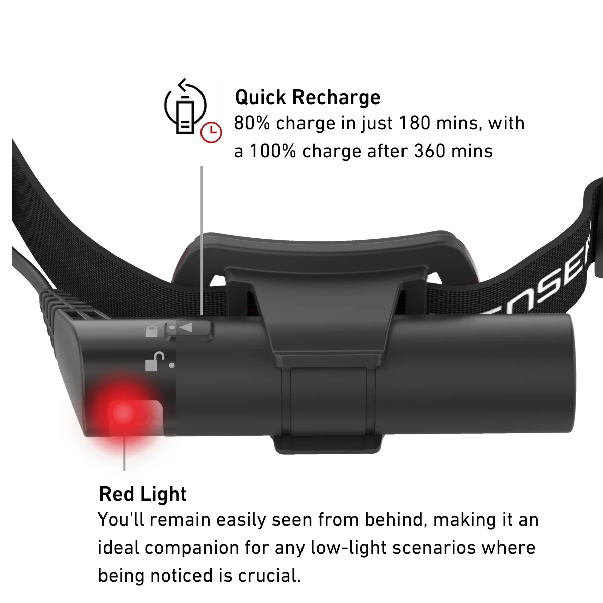 H8R SE Rechargeable Head Torch Special Edition, 700 Lumens - Image 5