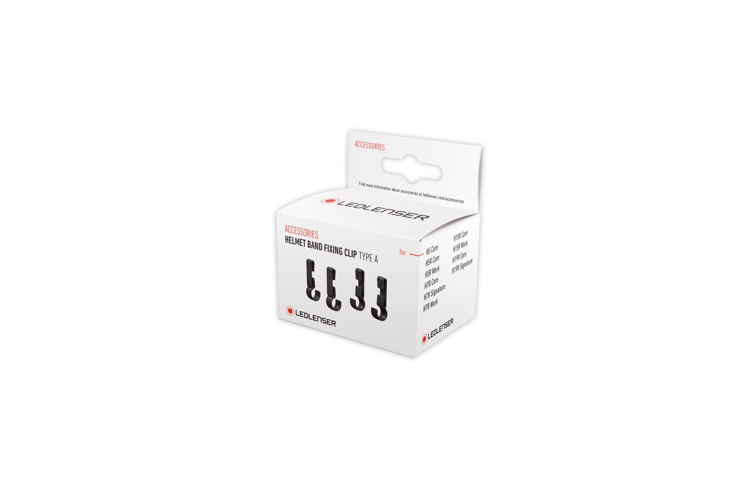 Helmet Band Fixing Clips 2 Pack Type A - Image 3