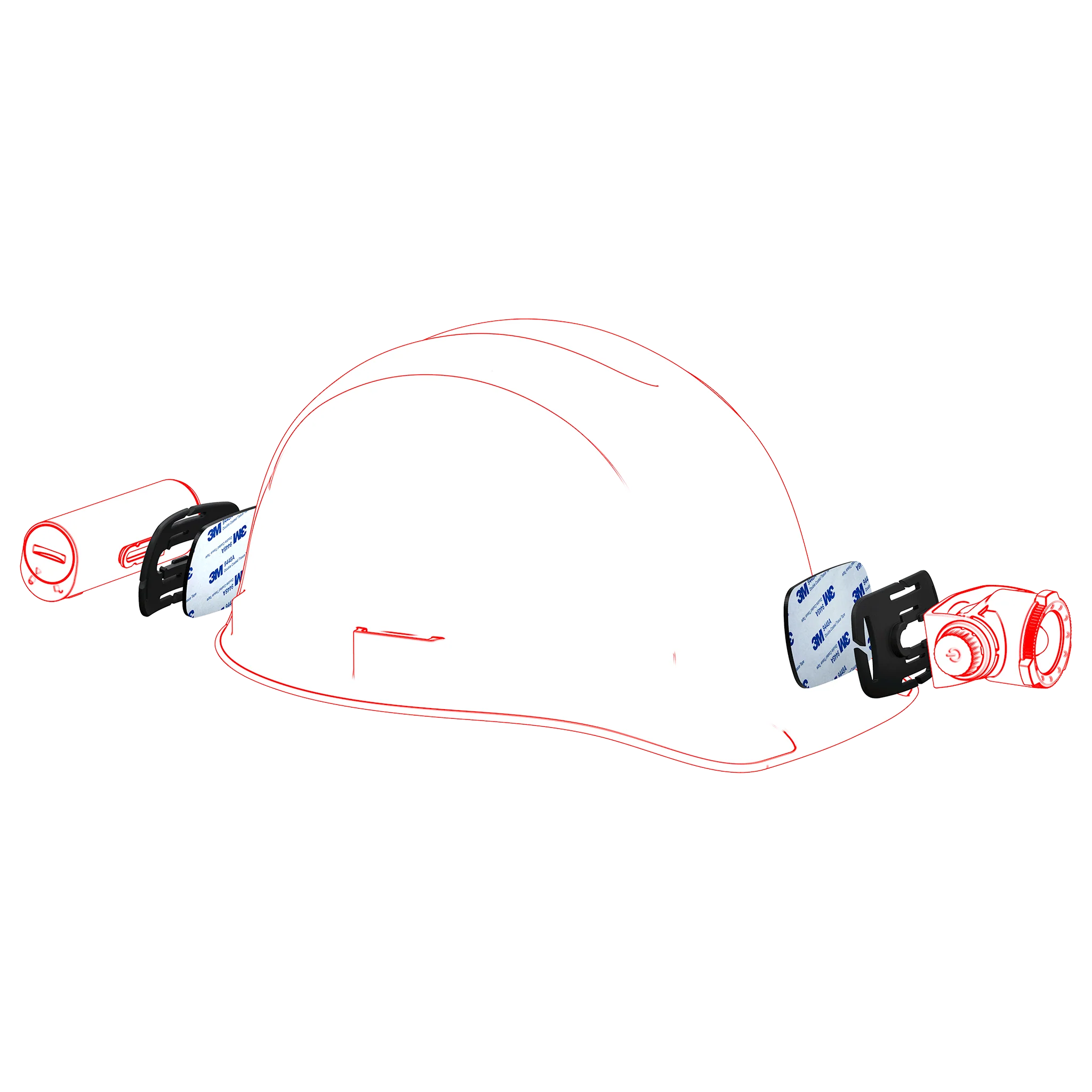 Helmet Mount Connecting Kit Type H - Image 4