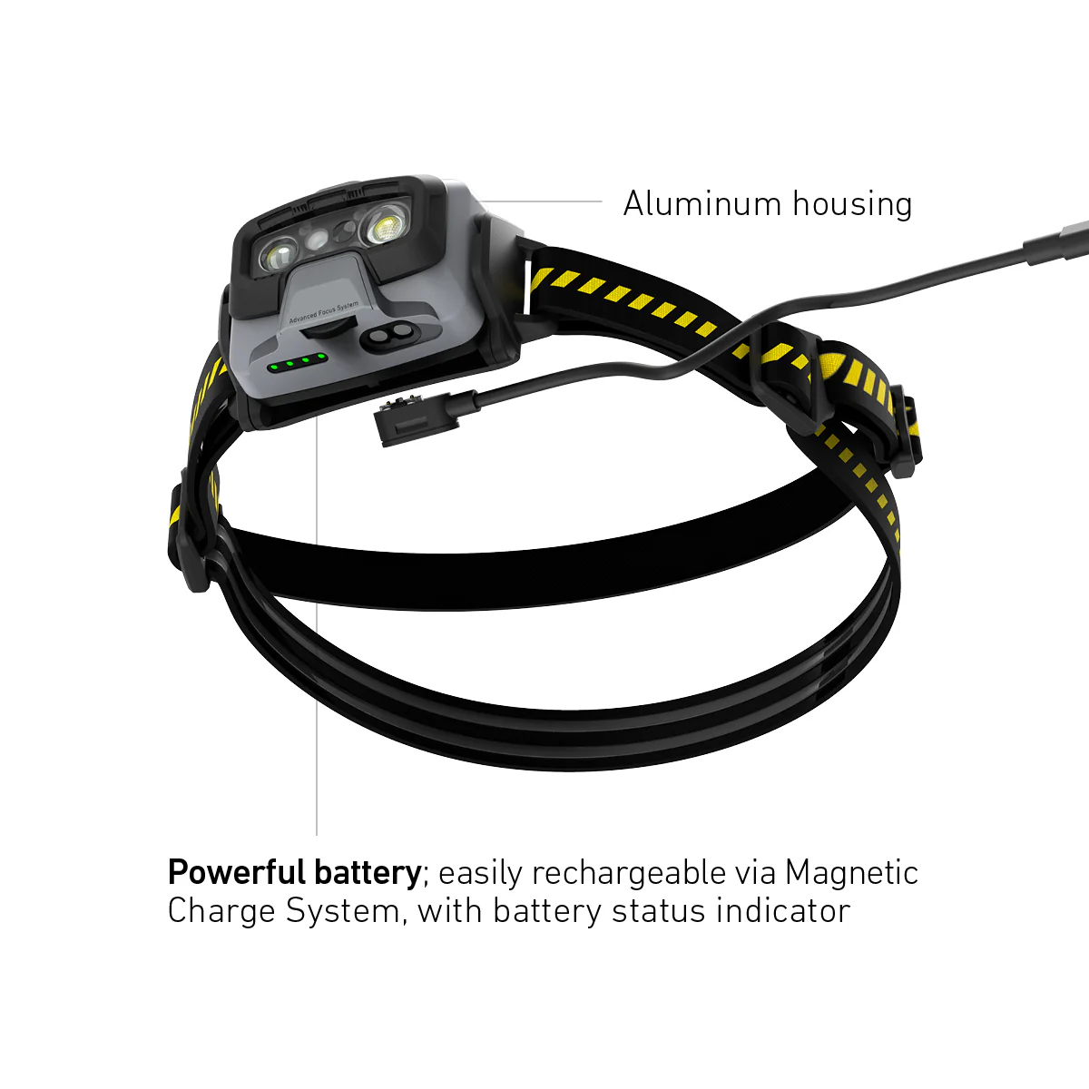 HF6R WORK Rechargeable Head Torch, 800 Lumens - Image 5