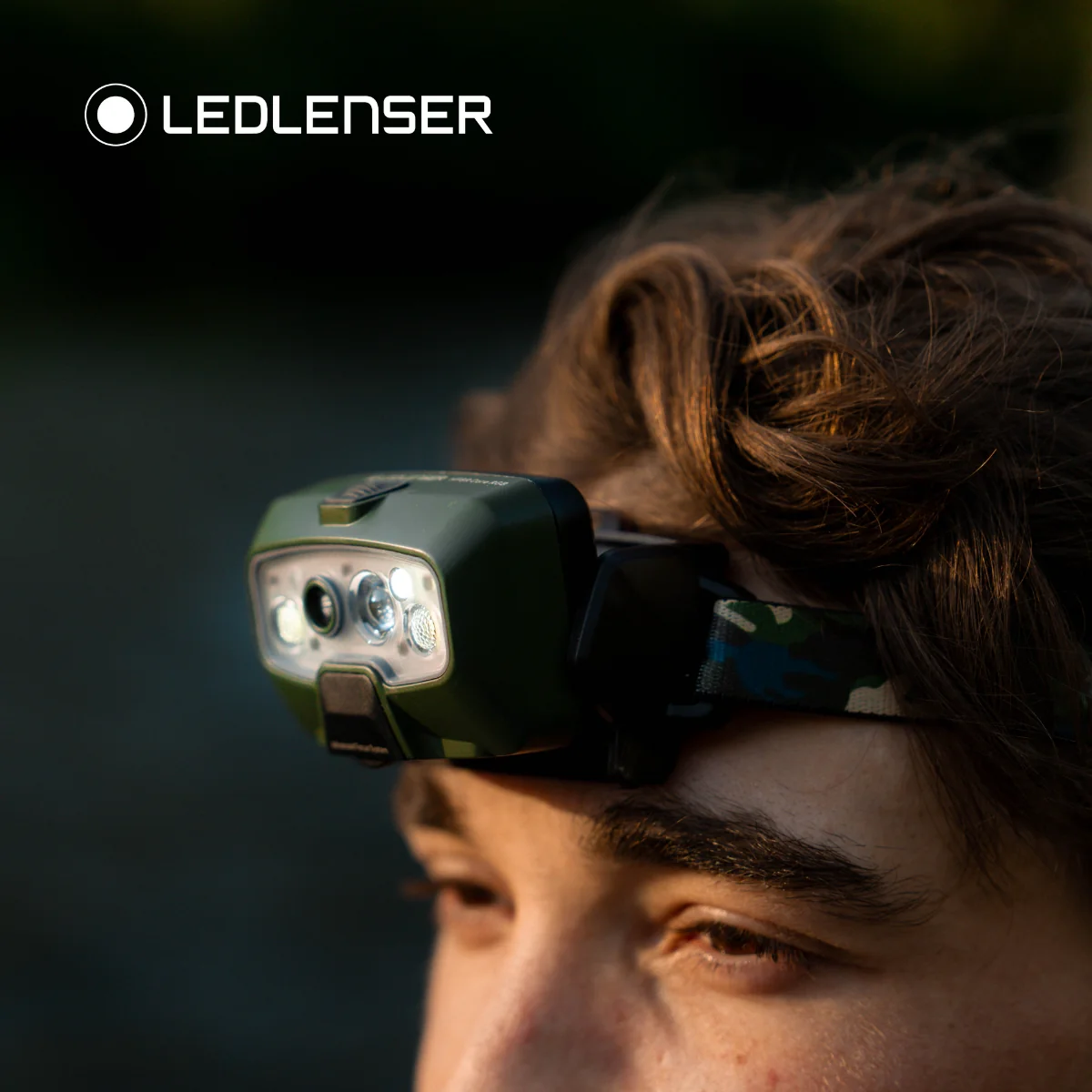 HF8R CORE RGB Rechargeable Head Torch, 1600 Lumens, Camo - Image 6