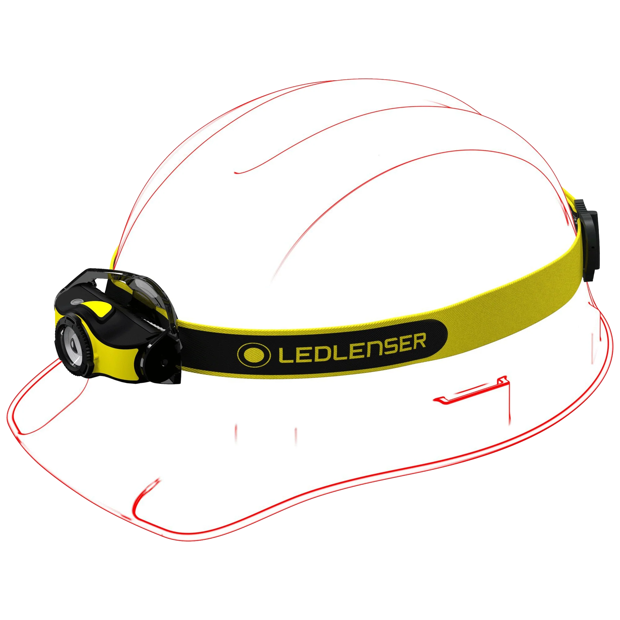 iH5R Rechargeable Head Torch, 400 Lumens - Image 3