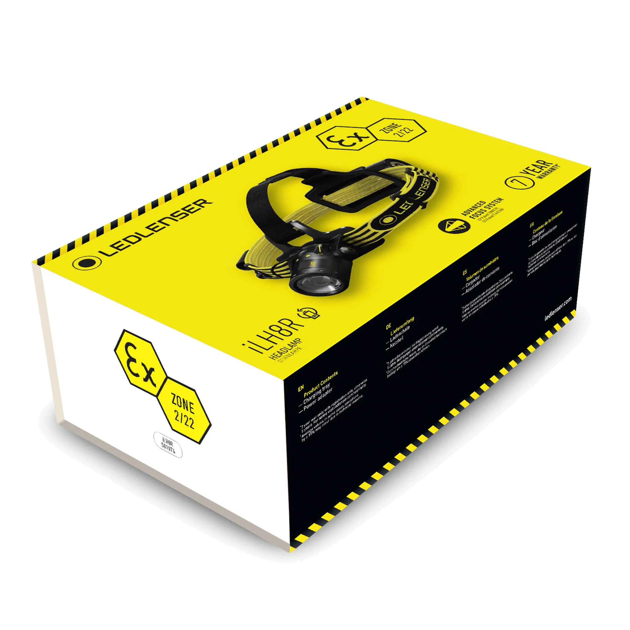 ATEX iLH8R Rechargeable Head Torch Zone 2/22 - Image 5