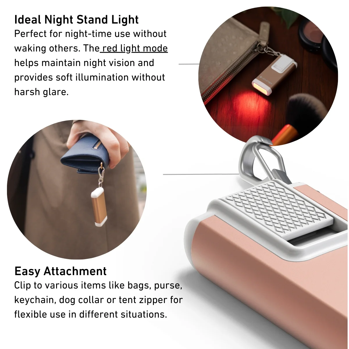 K6R Rechargeable Keyring Torch - Image 5
