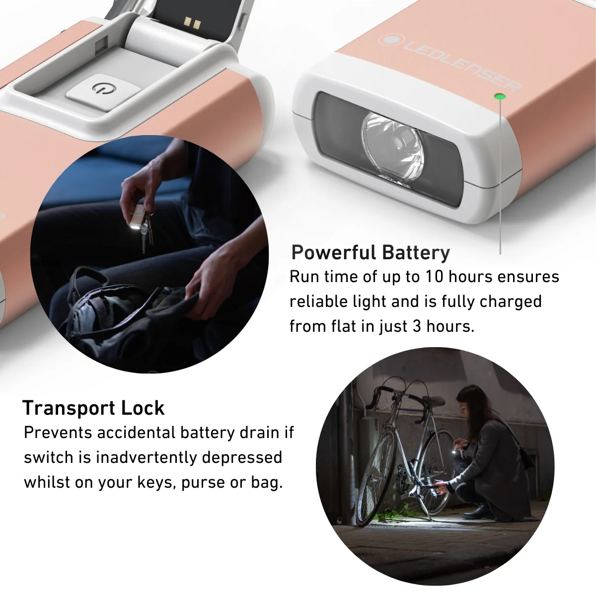 K6R Rechargeable Keyring Torch - Image 8