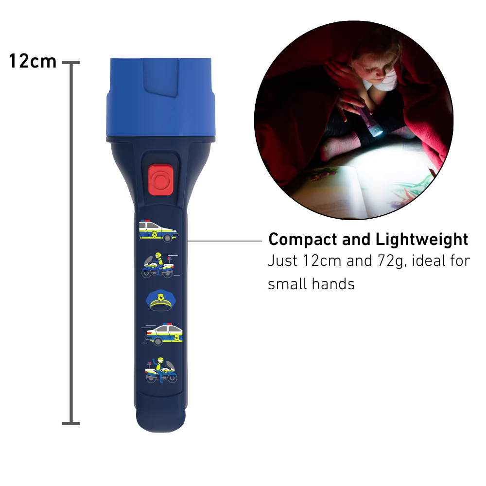 KidBEAM4 Blue Police Children's Torch - Image 4