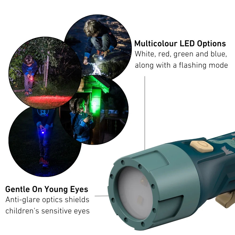 KidBEAM4 Green Dinos Children's Torch - Image 5