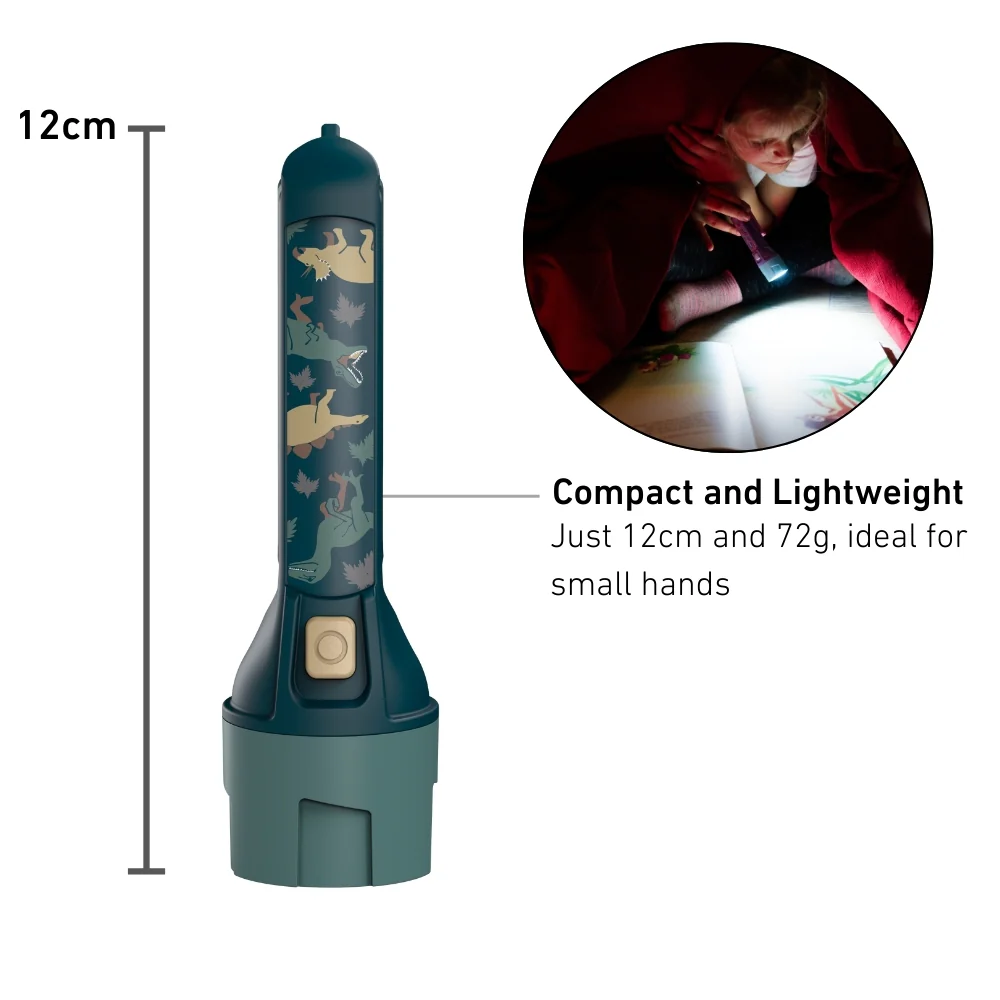 KidBEAM4 Green Dinos Children's Torch - Image 8