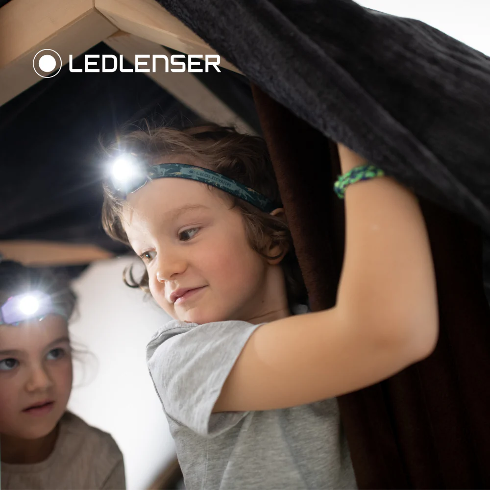 KidLED4R Rechargeable Head Torch, Blue Police - Image 6