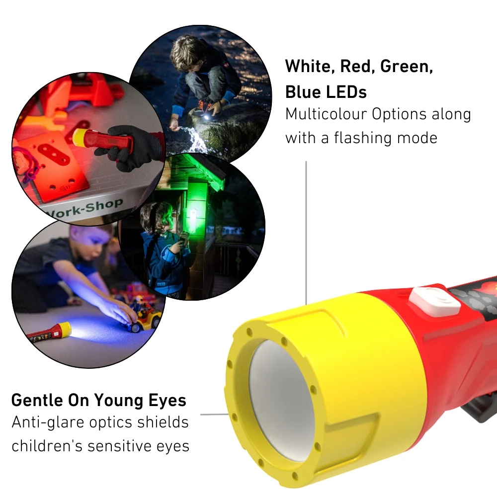 KidBEAM4 Red Fire Service Children's Torch - Image 4