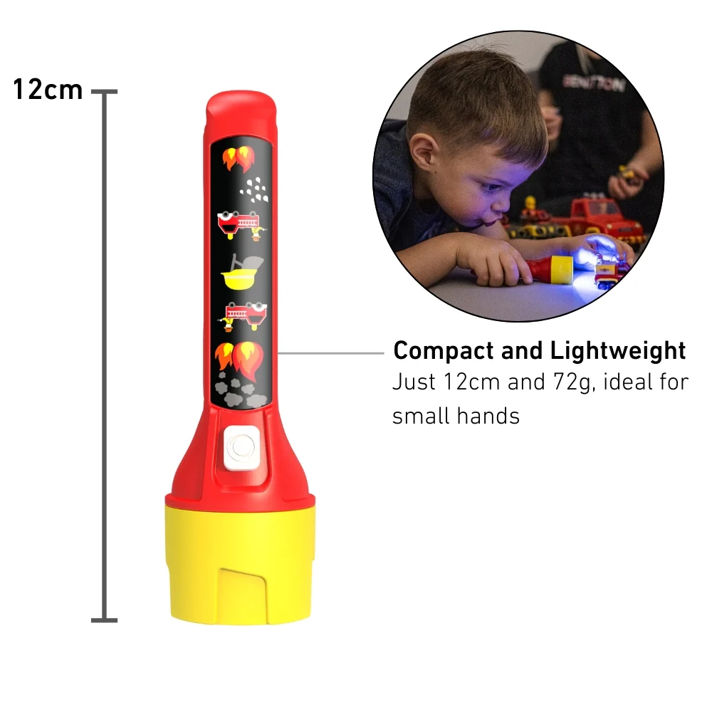 KidBEAM4 Red Fire Service Children's Torch - Image 5