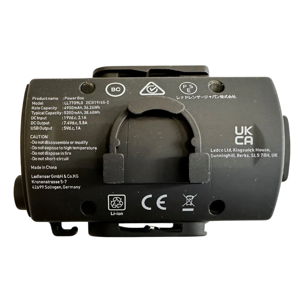 Li-ion Battery 5200mAh for XEO19R & iXEO19R Head Torch - Image 3