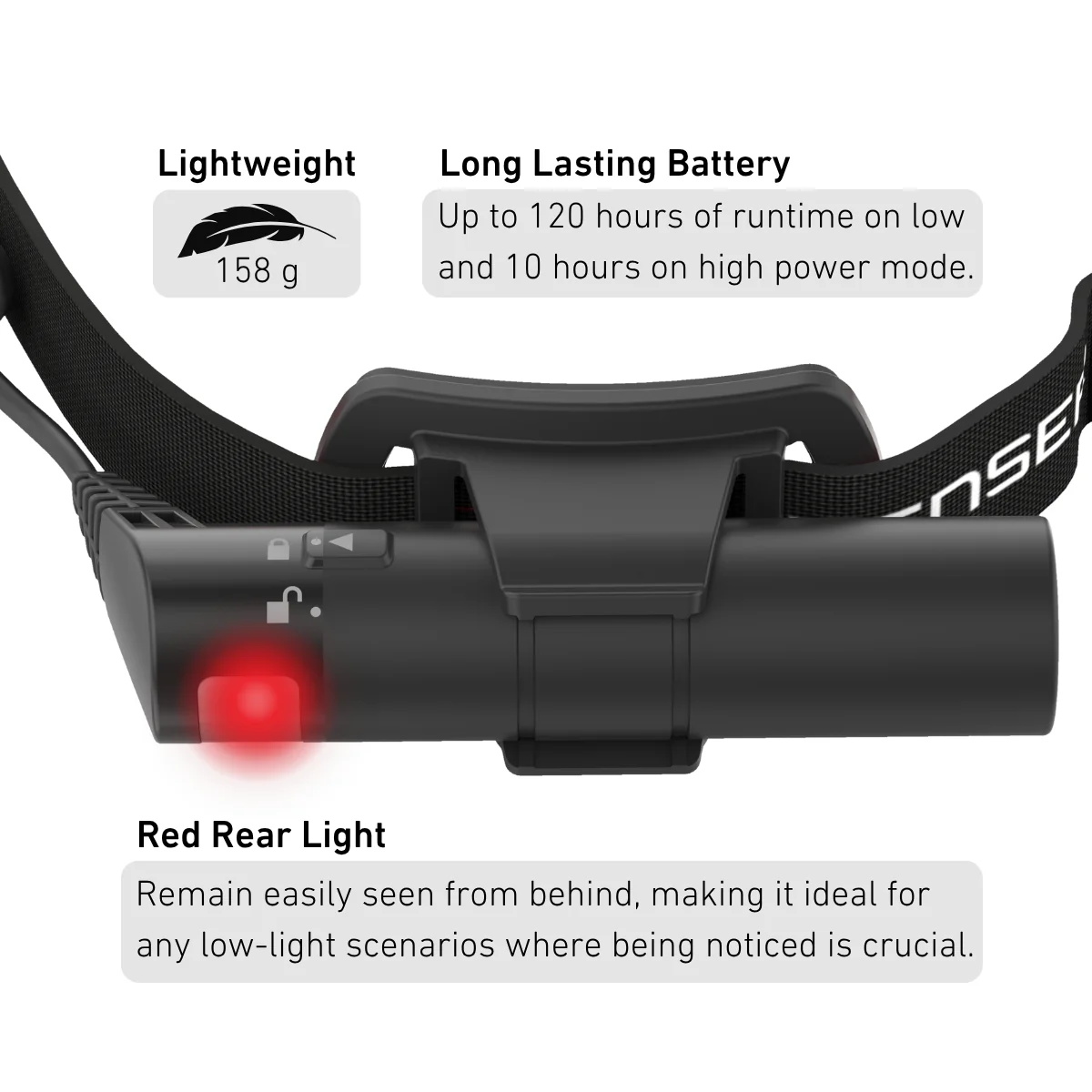MH10 SE Rechargeable Head Torch Special Edition, 600 Lumens - Image 8