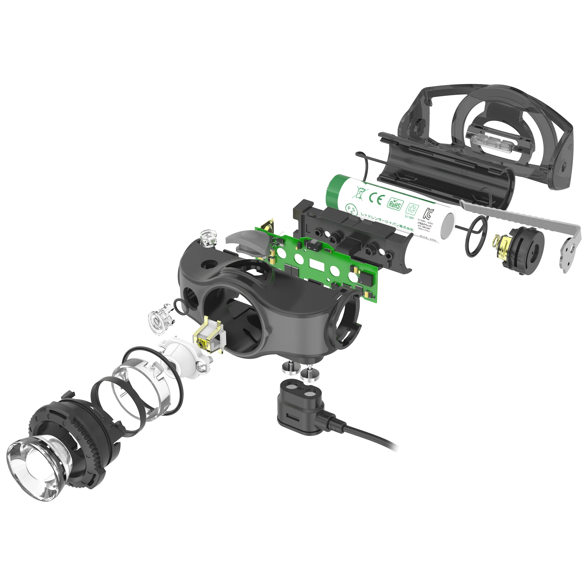 MH5 Rechargeable Head Torch, 400 Lumens - Image 7