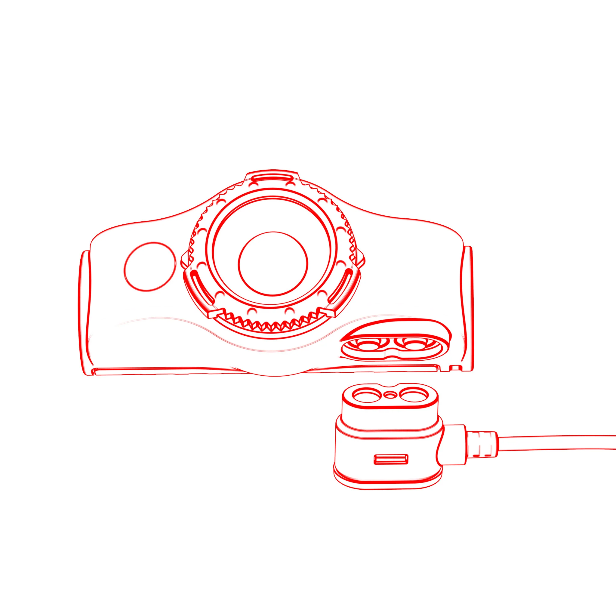 MH8 RGB Rechargeable Head Torch, 600 Lumens - Image 8