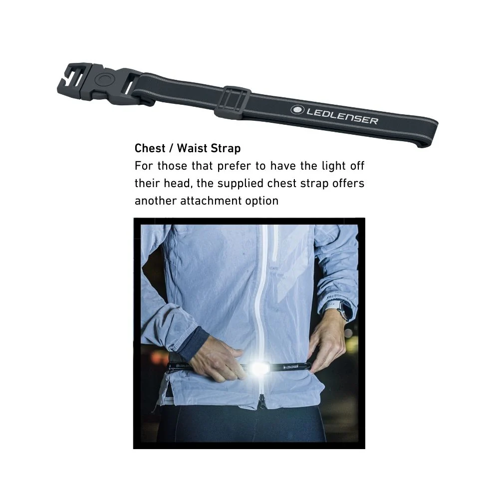 NEO5R Rechargeable Running Head Torch with Chest Strap, 600 Lumens - Image 8