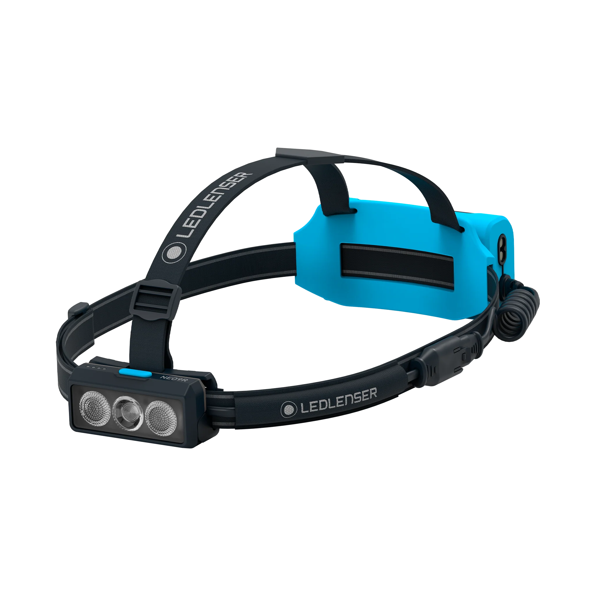 NEO9R Rechargeable Running Head Torch with Chest Strap, 1200 Lumens - Image 9