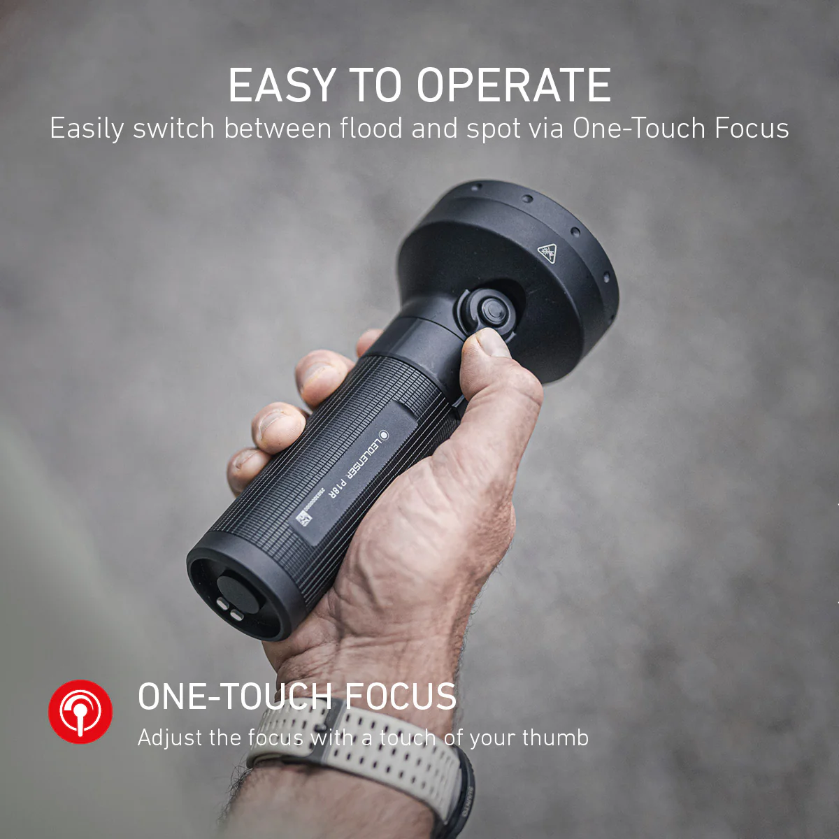 P18R Rechargeable Torch 2025, 6500 Lumens - Image 5