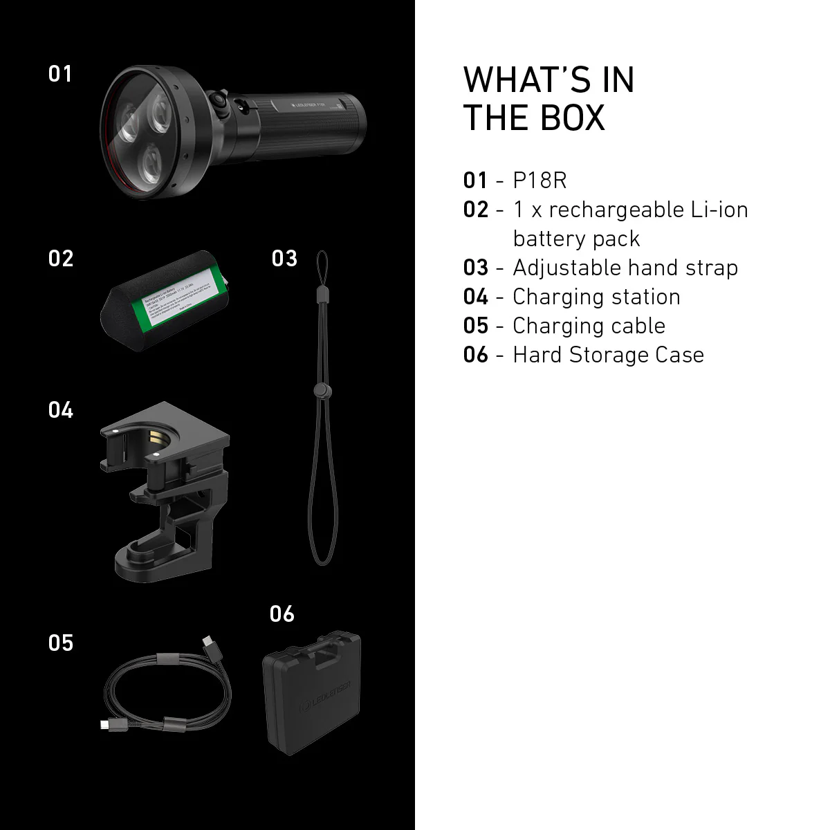 P18R Rechargeable Torch 2025, 6500 Lumens - Image 7