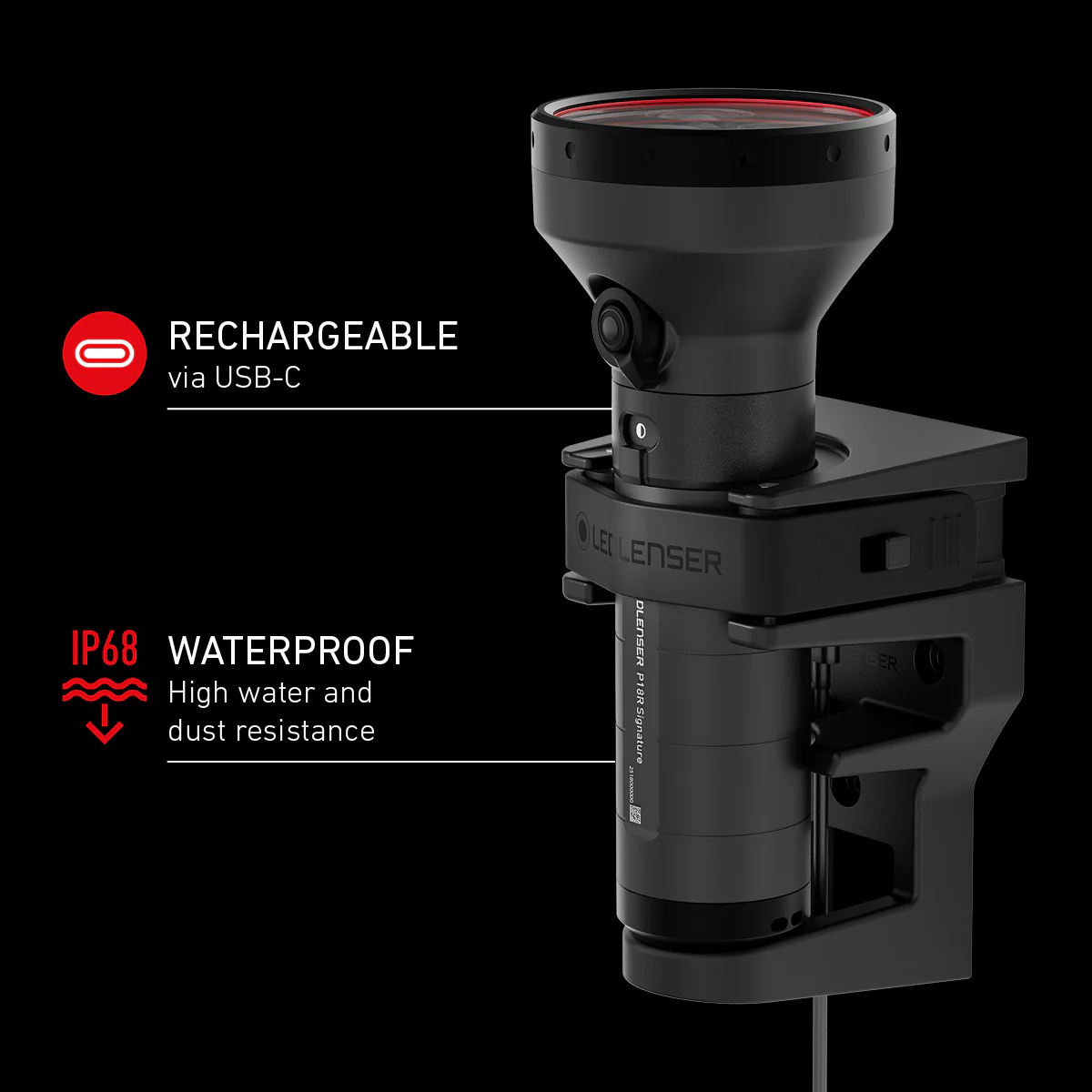 P18R Signature Rechargeable Torch 2025, 7000 Lumens - Image 5