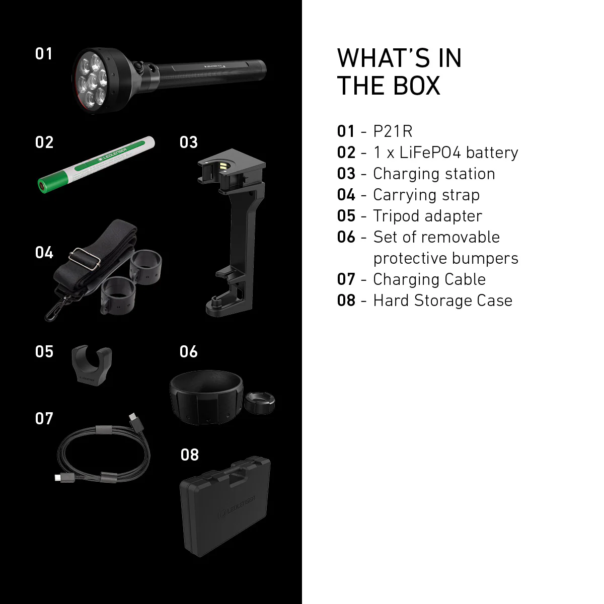 P21R Rechargeable Torch 2025, 12000 Lumens - Image 5