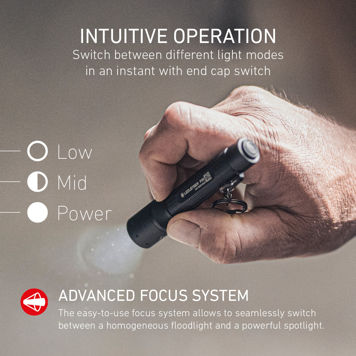 P3R Rechargeable Keyring Torch 2025, 200 Lumens - Image 4