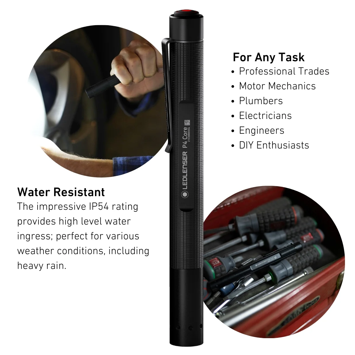 P4 Core Battery Operated Torch 2021, 120 Lumens - Image 8