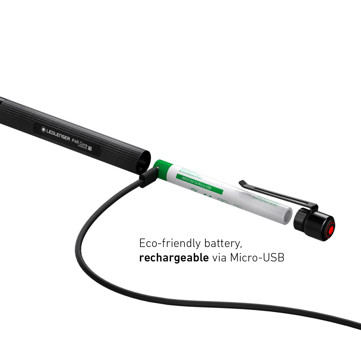 P4R Core Rechargeable Torch 2020, 200 Lumens - Image 5