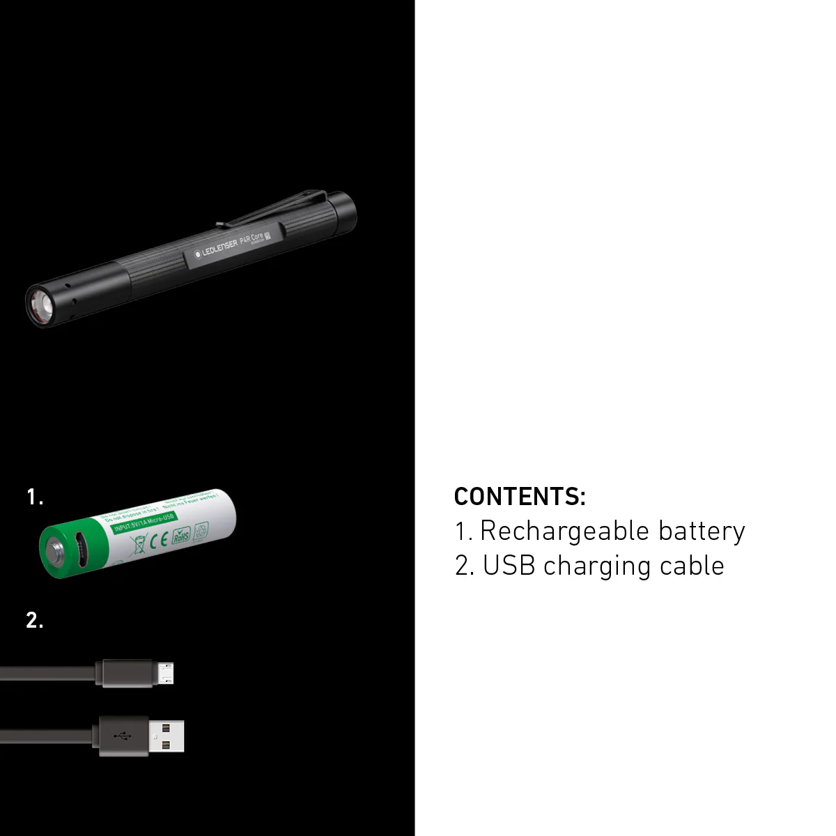 P4R Core Rechargeable Torch 2020, 200 Lumens - Image 7