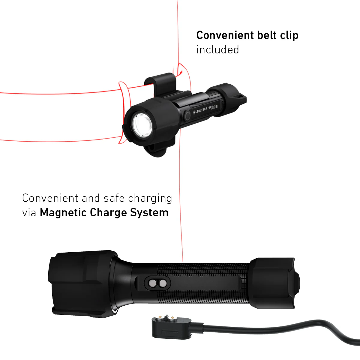 P5R Work Rechargeable Torch 2020, 480 Lumens - Image 4