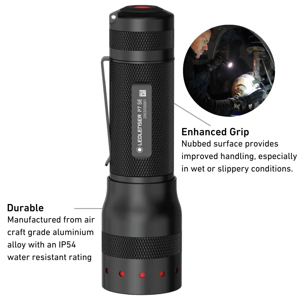 P7 SE Special Edition Battery Operated Torch - Image 4
