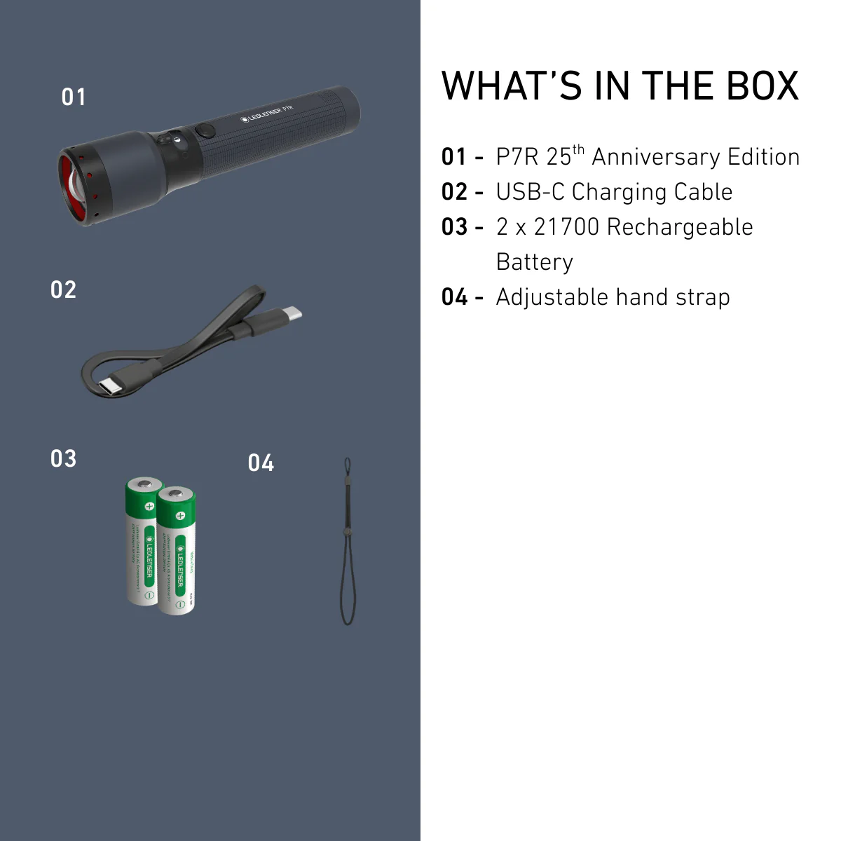 P7R 25th Anniversary Edition Rechargeable Torch 2026, 2000 Lumens - Image 7
