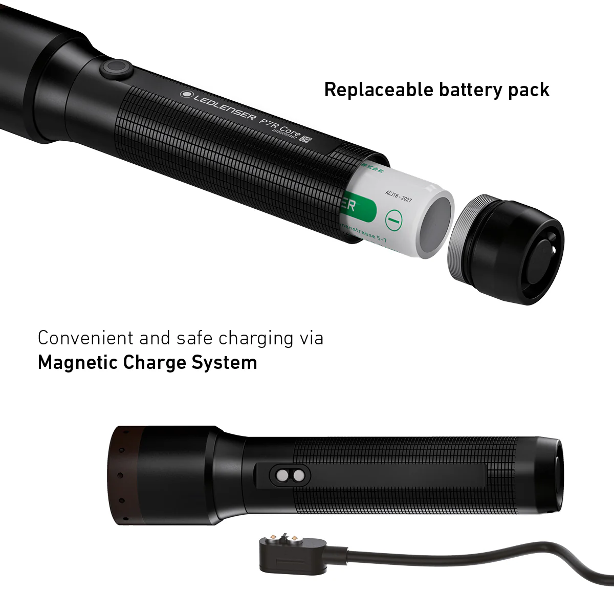 P7R Core Rechargeable Torch 2020, 1400 Lumens - Image 5
