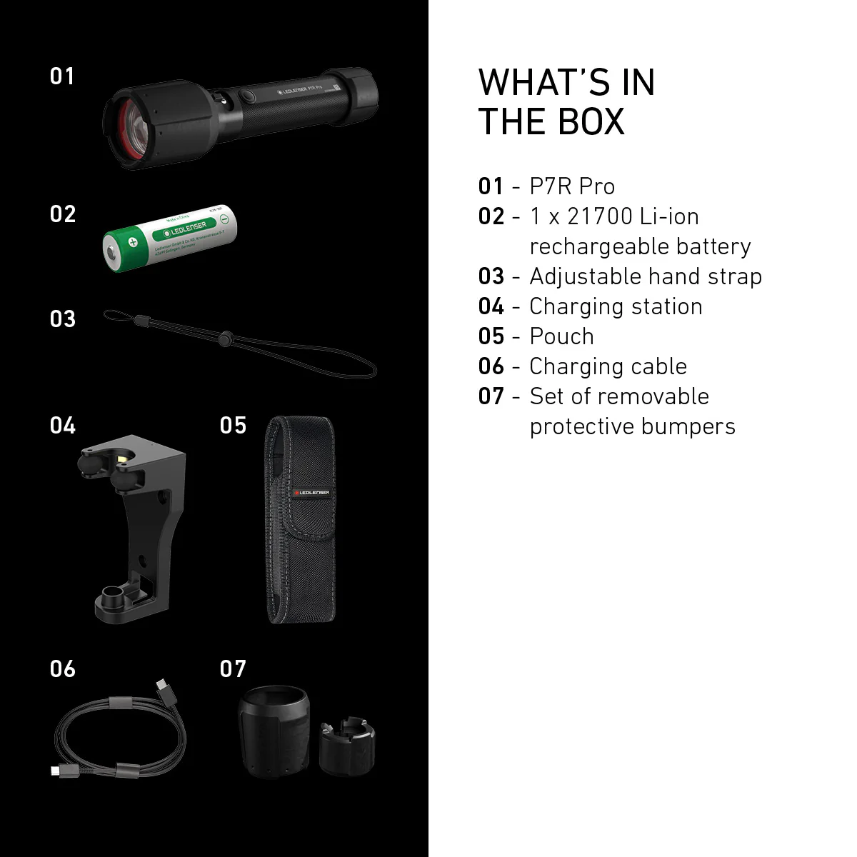 P7R Pro Rechargeable Torch 2025, 2000 Lumens - Image 5