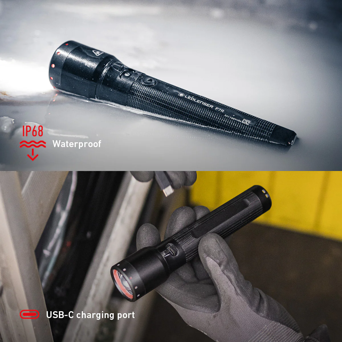 P7R Rechargeable Torch 2025, 2000 Lumens - Image 4