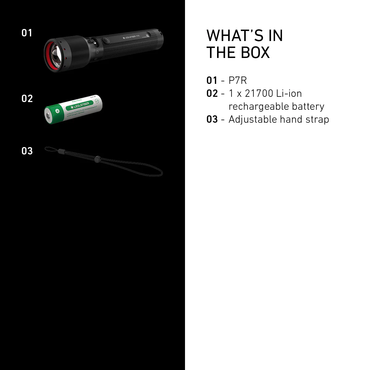 P7R Rechargeable Torch 2025, 2000 Lumens - Image 5