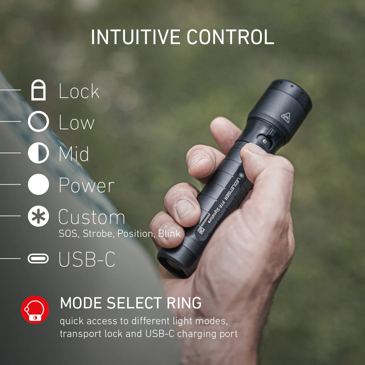 P7R Signature Rechargeable Torch 2025, 2500 Lumens - Image 4