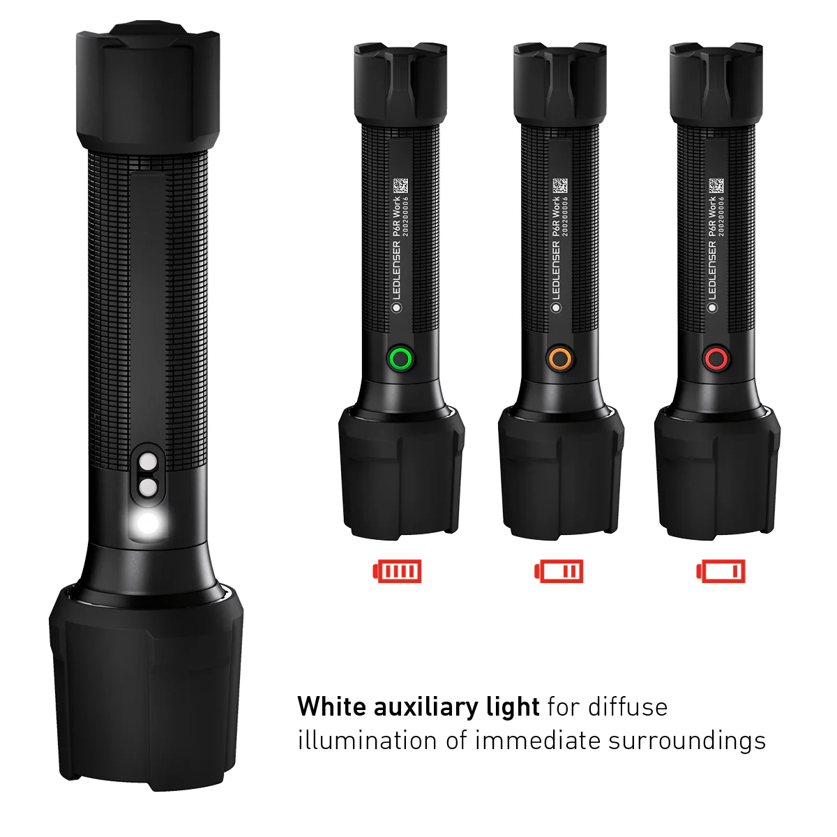 P7R Work Rechargeable Torch 2020, 1200 Lumens - Image 5