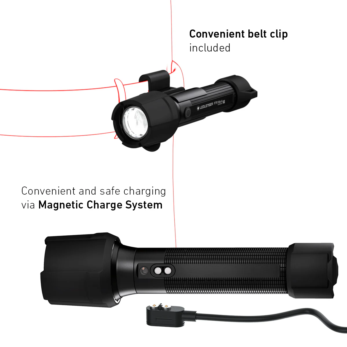 P7R Work Rechargeable Torch 2020, 1200 Lumens - Image 6