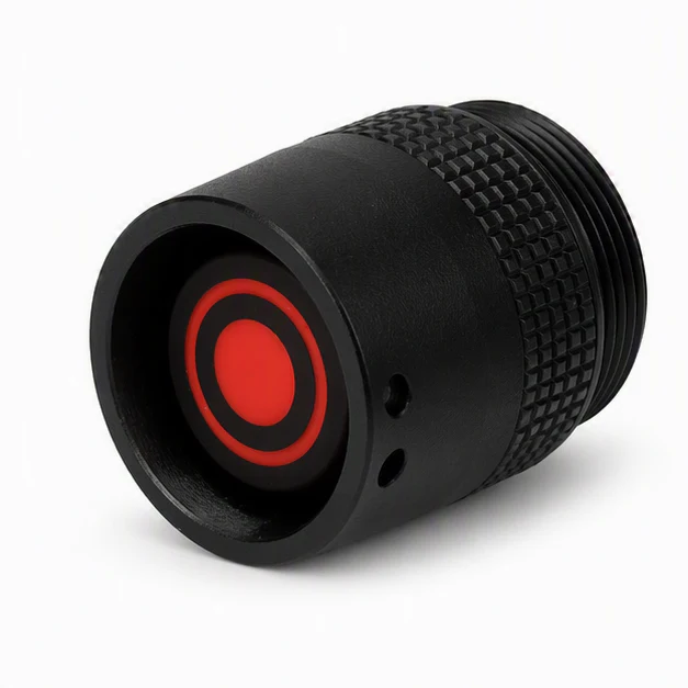 SPARES Torch End Cap and Switch for P6R Core QC Torch