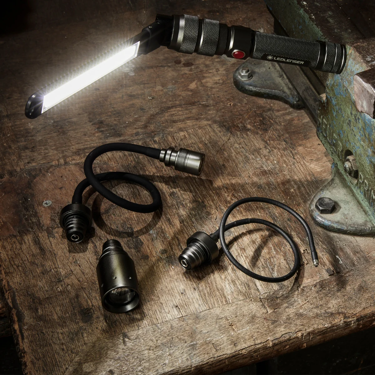 Workers Friend Rechargeable Inspection Light, 4-in-1 Quick Connect - Image 6